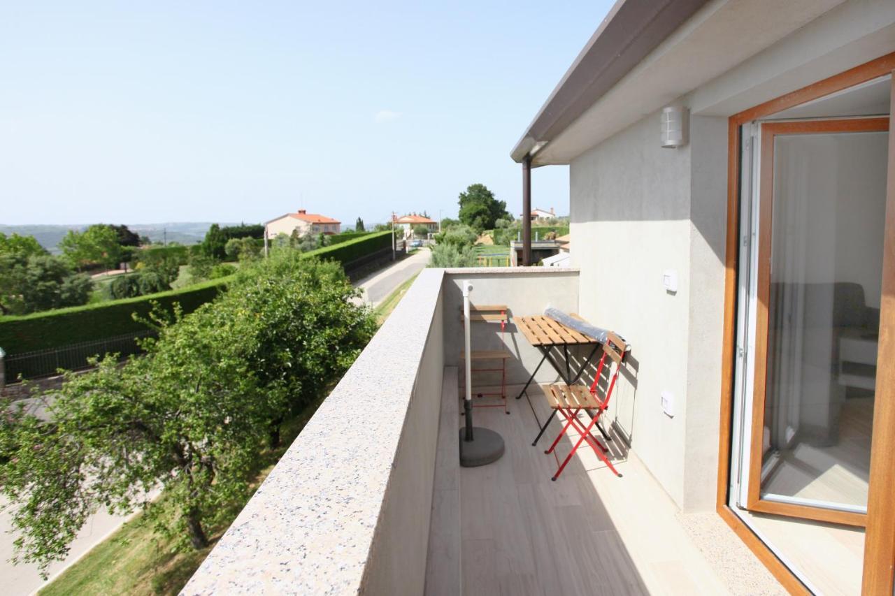 Sea View Istrian Countryside Apartment - Rota Dragonja Luaran gambar