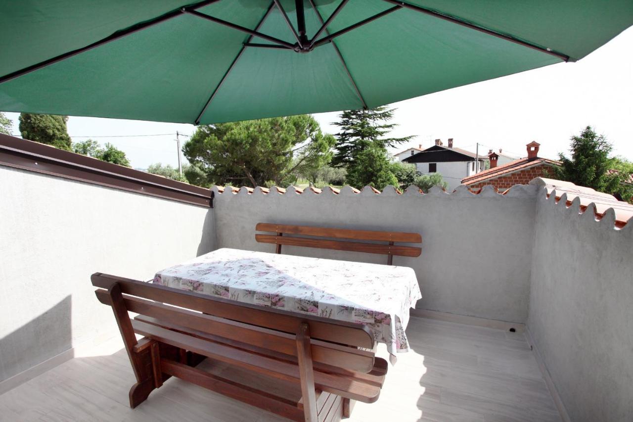 Sea View Istrian Countryside Apartment - Rota Dragonja Luaran gambar