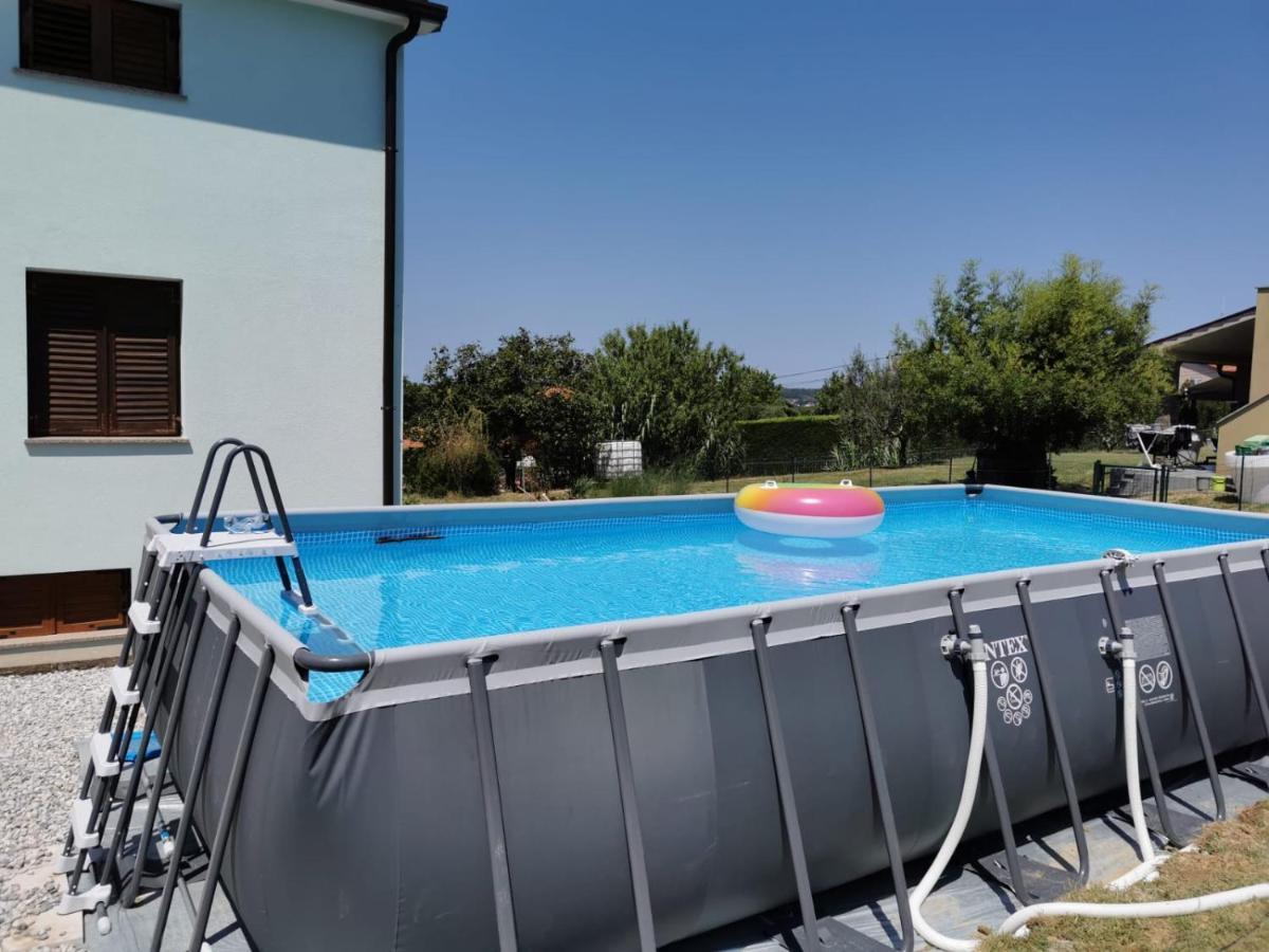 Sea View Istrian Countryside Apartment - Rota Dragonja Luaran gambar